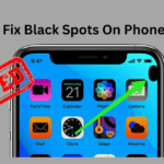 how to fix black spots on phone screen